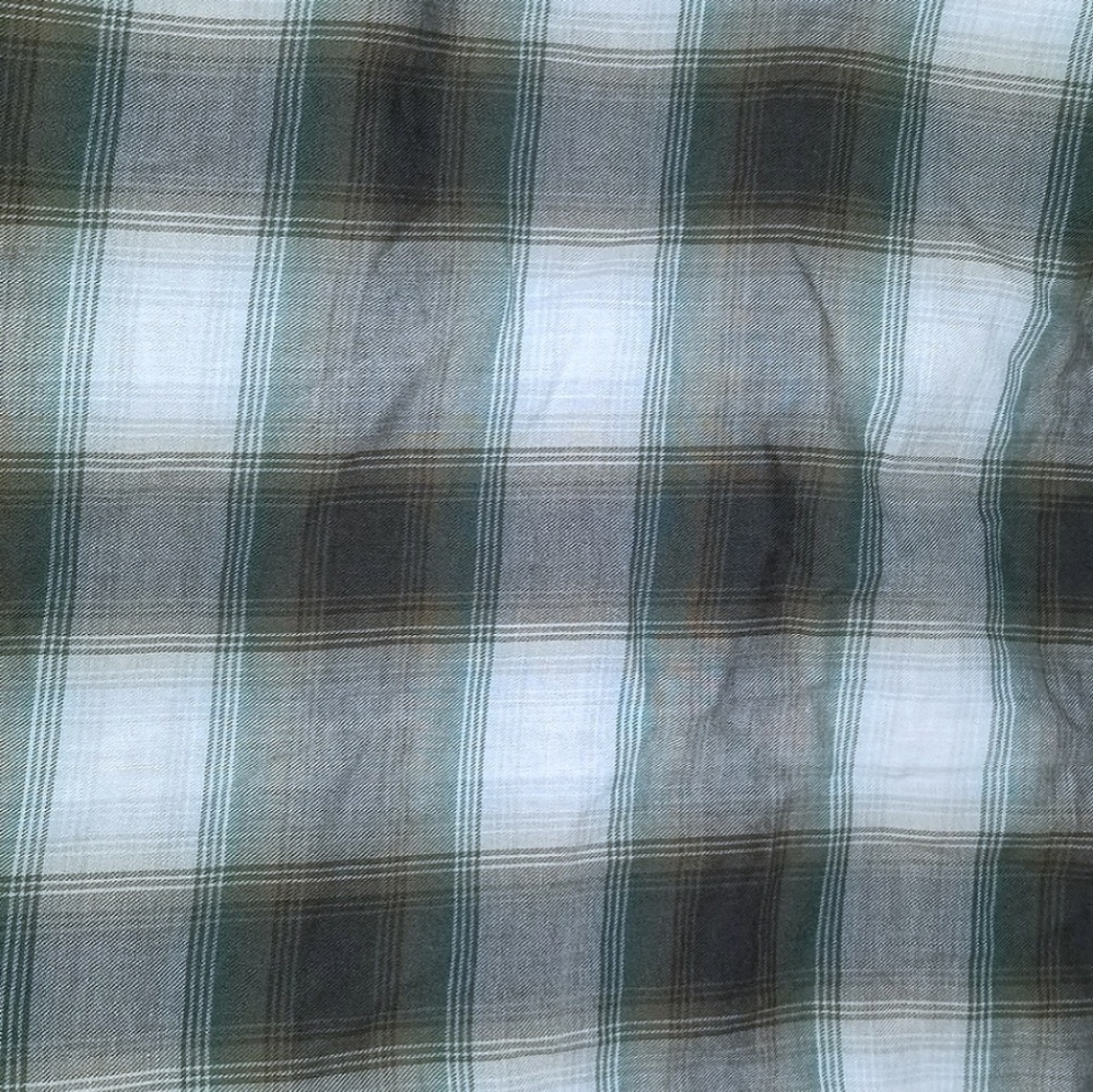 AmBig Men's Button-down Collared Plaid Shirt NWOT - Picture 4 of 6